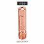 TORR Pour MB15 15AK MIG Kit de Chalumeau de Soudure Pointe de Contact Diffuseur de Buse MIG Kit d'accessoires de Chalumeau de So