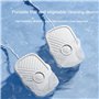 Yuattory 2PCS Légumes Desinfectante Fruit Purificateur Alimentaire Ménage Cuisine Nettoyant Alimentaire Machine Blanc