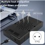 MULOUTSPO Boîtier de Disque Dur 3.5 Pouces avec Interface USB 3.0 pour Disque Dur SATA - Boîtier pour Disque Dur SSD Externe - a