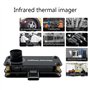 Runioney Mini Imageur Thermique Infrarouge pour TéLéPhone, Dispositif D'Imagerie Infrarouge Externe, Petite CaméRa D'Imagerie Th