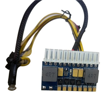 PpAaJK Portable DC 12 V 250 W 24 broches ATX Connect avec carte mère Mini ITX Power Supply Pcio PSU Module pour PC