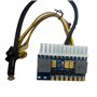 PpAaJK Portable DC 12 V 250 W 24 broches ATX Connect avec carte mère Mini ITX Power Supply Pcio PSU Module pour PC