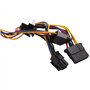 PpAaJK Portable DC 12 V 250 W 24 broches ATX Connect avec carte mère Mini ITX Power Supply Pcio PSU Module pour PC