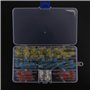 Uanratg Lot de 130 connecteurs thermo-rétractables, connecteurs de fil de soudure étanches pour toute soudure électrique, raccor