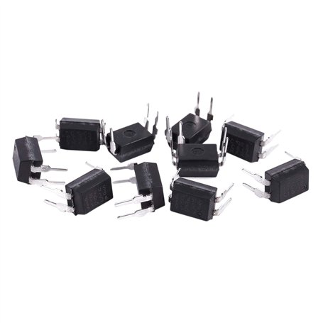 Humanitypd Lot de 10 adaptateurs pour carte PCB PC817C PC817 EL817 817C Optocoupleur DIP-4