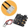 BEEOFICEPENG Storm32 BGC 32 bits 3 axes STM32 Carte contrôleur de cardan sans balais Noir PC + métal avec double gyroscope pour 