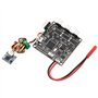 BEEOFICEPENG Storm32 BGC 32 bits 3 axes STM32 Carte contrôleur de cardan sans balais Noir PC + métal avec double gyroscope pour 