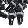 Humanitypd Lot de 10 douilles porte-fusibles en plastique 10 A AC 250 V 5 mm x 20 mm