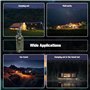 Yuattory Dispositif d'alarme périmétrique de calibre 12 avec système d'alerte précoce 22 options pour la sécurité du camping