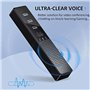 Hztuang Haut-Parleurs D'Ordinateur 3 en 1 avec Microphone et Haut-Parleur de ConféRence USB, Mini PC pour VidéOconféRence