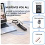 Hztuang Haut-Parleurs D'Ordinateur 3 en 1 avec Microphone et Haut-Parleur de ConféRence USB, Mini PC pour VidéOconféRence