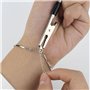 Yuattory 3 Pièces Outil D'Aide au Bracelet Outil D'Aide à la Fixation de Bracelet pour Montre Collier Fermoirs Fermetures à Glis