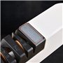 FYOBOT Aiguiseur de Couteaux ¨¦Lectrique USB ?Teur R¨¦Glable Automatique 3 ¨¦Tapes pour Couteaux Ciseaux ?Teur Domestique