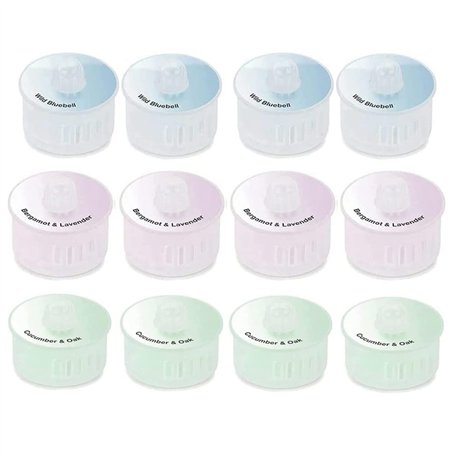 FYOBOT Paquet de 12 Capsules de Parfum Assainisseur d'air pour Accessoires T9 T9 Max T9 Power T9