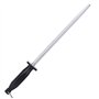 Uanratg Affûtage en acier tige ou tige d'affûtage domestique ovale, légère et durable, tige d'affûtage de chef professionnel, ai