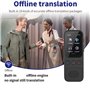 PpAaJK Appareil de Traduction de Langue, Dispositif de Traduction de Langue Hors Ligne Instantané Prenant en Charge 138 Langues,