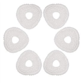Hztuang Lot de 6 coussinets de rechange pour robot aspirateur T10 et balai Combo Machine de nettoyage de sols durs