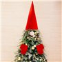 Kochenty Décoration d'arbre de Noël Articles de fête de Noël Ornements de Noël Chapeau de Noël Vacances Chapeau de Noël Ornement