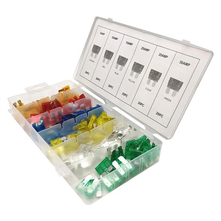 Runioney Kit de Fusibles de Voiture de 120 PièCes