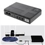 Booso Alimentation Sans Coupure Portable Mini UPS POE5V9V12V pour WiFi, Adaptateurs D'Alimentation de Secours pour Routeur 10400
