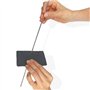 Janasiba Lot de 30 étiquettes pour plantes en ardoise - Marqueurs pour plantes - Accessoires de jardin
