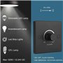 Breeshy RV Light Dimmer Light Switch Panneau de Commande 12-24 V 5A Universal PWM Gradateur Basse Tension Gradateur