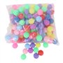 iFutniew Lot de 150 balles de ping-pong colorées de 40 mm pour le divertissement et le tennis de table Couleurs mélangées