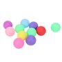 iFutniew Lot de 150 balles de ping-pong colorées de 40 mm pour le divertissement et le tennis de table Couleurs mélangées