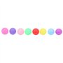 iFutniew Lot de 150 balles de ping-pong colorées de 40 mm pour le divertissement et le tennis de table Couleurs mélangées