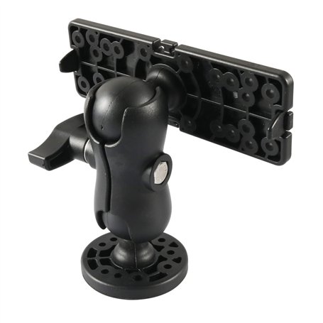 Rheross Support de Sondeur de Bateau Support de Base de Sondeur de Profondeur à 360 DegréS Support de DéTecteur de Poissons Univ