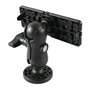 Rheross Support de Sondeur de Bateau Support de Base de Sondeur de Profondeur à 360 DegréS Support de DéTecteur de Poissons Univ