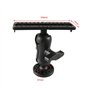 Rheross Support de Sondeur de Bateau Support de Base de Sondeur de Profondeur à 360 DegréS Support de DéTecteur de Poissons Univ