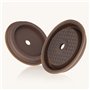 CAIONPLE Bouchon RéUtilisable 2 PièCes pour Capsules Vertuo et VertuoLine Silicone Rechargeable et Compatible