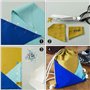 Torribala Lot de 200 aiguilles à coudre à tête plate - Aiguilles droites - Tête de papillon - Pour projets de bricolage, couture