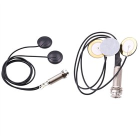 Pyugxab Microphone de contact piézoélectrique 3 micros transducteurs et 53