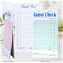 iFutniew Lot de 9 carnets de chèques (450 feuilles) pour restaurant, café ou camion de restauration