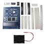 Widybord Panneau d'entraînement de soudage de composants SMD - Kit de bricolage - Panneau d'entraînement à transistor LED