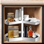 PAMENET Lot de 2 revêtements d'étagère de cuisine ronds non adhésifs antidérapants pour tiroir, garde-manger, 78,7 cm - A