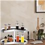 PAMENET Lot de 2 revêtements d'étagère de cuisine ronds non adhésifs antidérapants pour tiroir, garde-manger, 78,7 cm - A