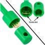 Lot de 60 pinces de mesure, embouts, pince multimètre, mini sonde électronique, testeur de circuit imprimé