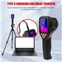 KEALBAUS 1Set Imageur Thermique Infrarouge Appareil Photo Numérique Imageur Thermique Infrarouge Plastique