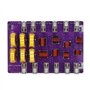 KEALBAUS Carte de Filtre Passe-Bas Ondes Courtes HF 10 Bandes Filtre Passe-Bas 1500 W 50 Ohm 1,8-54 MHz Support SSB CW FM pour A