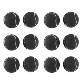 Fcuajdkq Lot de 12 balles de tennis prédécoupées pour pieds de meubles et protection du sol