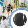 Fcuajdkq Lot de 12 balles de tennis prédécoupées pour pieds de meubles et protection du sol, revêtement en feutre robuste et , n