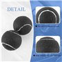 Fcuajdkq Lot de 12 balles de tennis prédécoupées pour pieds de meubles et protection du sol, revêtement en feutre robuste et , n