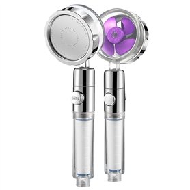 Fcuajdkq Pommeau de douche suralimenté avec et 3 modes pour une expérience de bain améliorée
