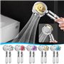 Fcuajdkq Pommeau de douche suralimenté avec et 3 modes pour une expérience de bain améliorée, violet