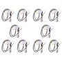 Lot de 10 microphones de contact piézoélectriques 3 micros transducteurs avec prise jack à broches pour Kalimba