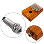 Lot de 10 microphones de contact piézoélectriques 3 micros transducteurs avec prise jack à broches pour Kalimba