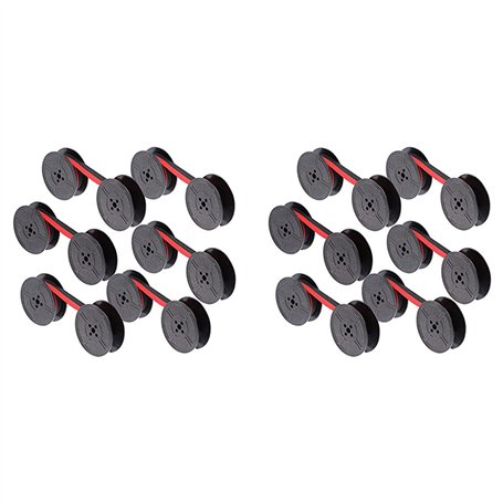 Lot de 12 rubans de rechange pour machine à écrire